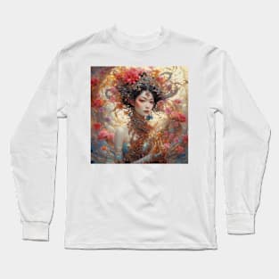 Chinese woman Long Sleeve T-Shirt